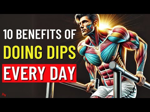 What Happens To Your Body When You DO DIPS EVERY DAY | 10 Benefits of Doing Dips Daily