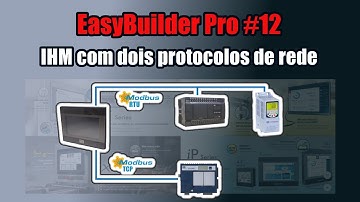 EasyBuilder Pro #12 - IHM com DOIS protocolos de rede
