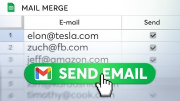 Mail Merge Directly From Google Sheets | 1 Min Tutorial
