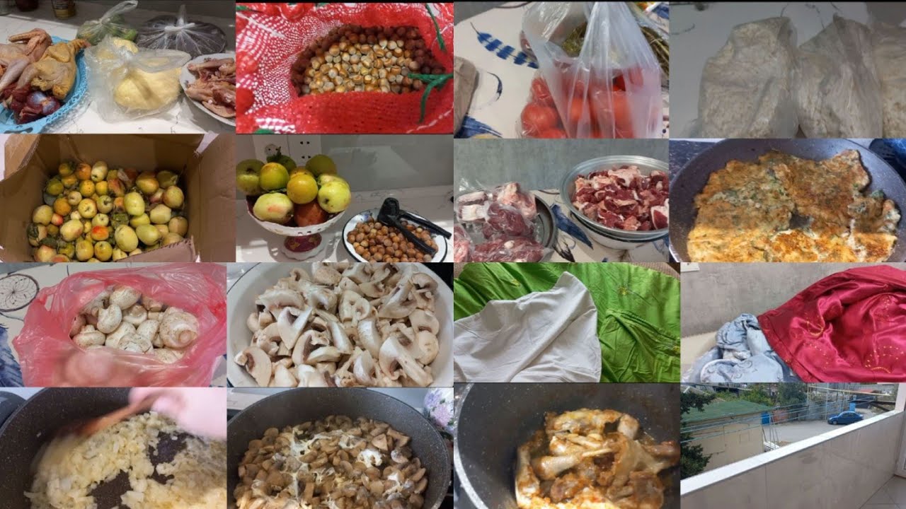 #343QAYNANAM NƏLƏR GÖNDƏRDİ/KƏND PAYI/YORĞANLARI ÇIXARTDIM/GÖBƏLƏK/KƏND ÇOLPASI BİŞİRDİM/GÜNLÜK VLOQ