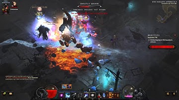 Diablo III Reaper of Souls Nephalem Rift Run wizard Solo torment 2 gameplay