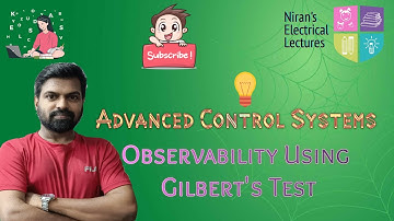 Observabilty using Gilberts test