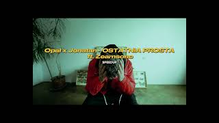 Opał x Jonatan - OSTATNIA PROSTA ft. Zeamsone (SPEEDUP)