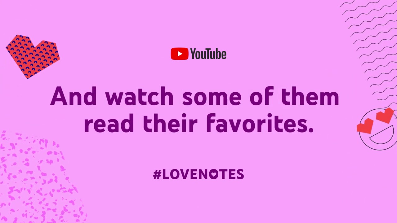 Submit #LoveNotes​ for your favorite creators - Submit #LoveNotes​ for your favorite creators
