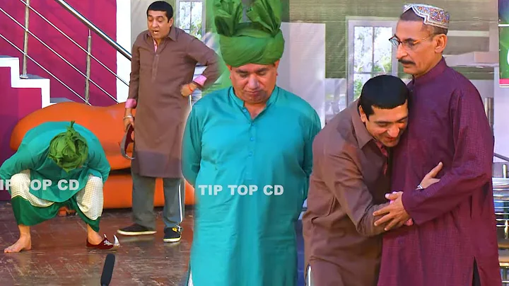 Zafri Khan and Nasir Chinyoti with Iftikhar Thakur | New Stage Drama 2020 | Comedy Clip | Punjabi