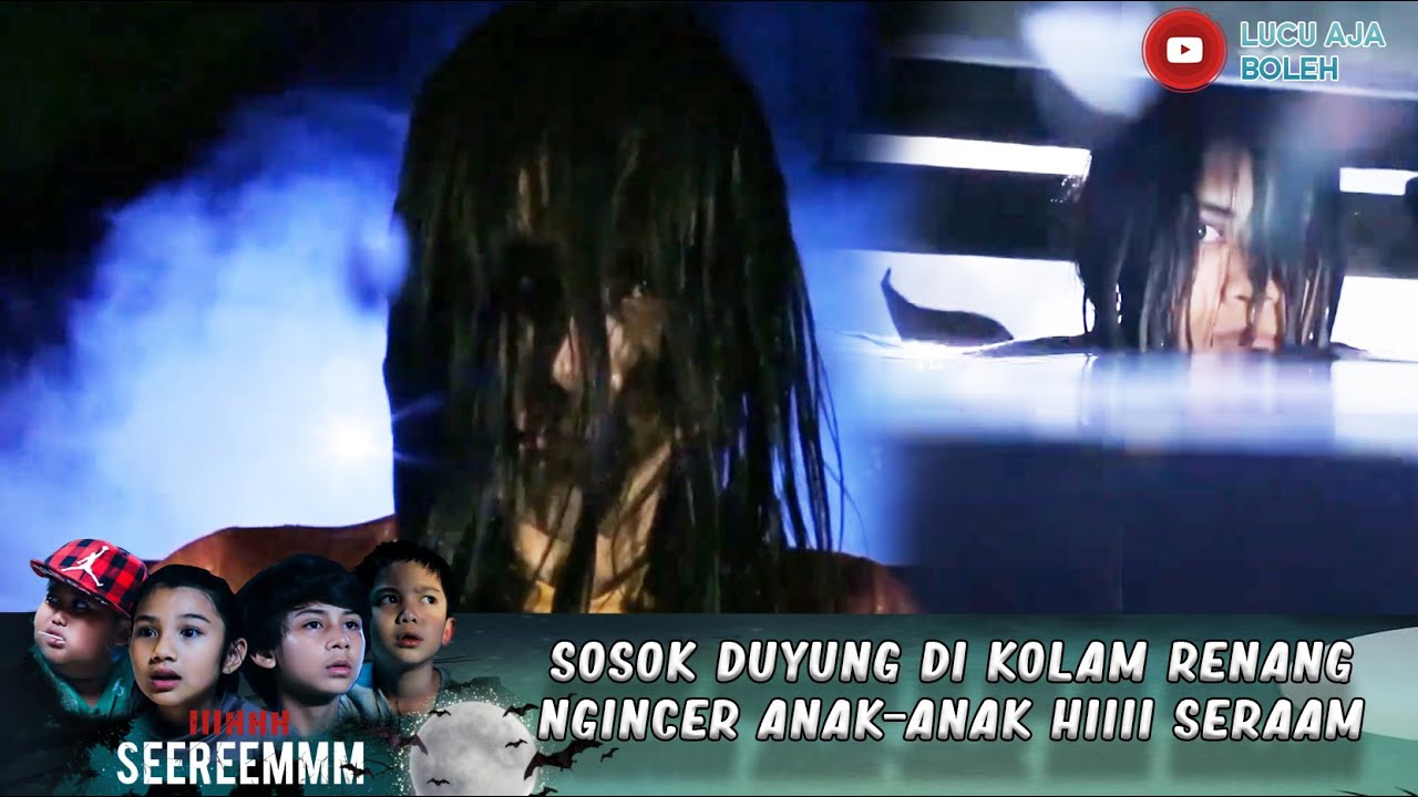 SOSOK DUYUNG DI KOLAM RENANGNGINCER ANAK-ANAK HIIII SERAAM - IH SEREM