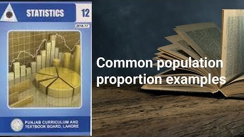 Common population proportion example ch 13 lec 44