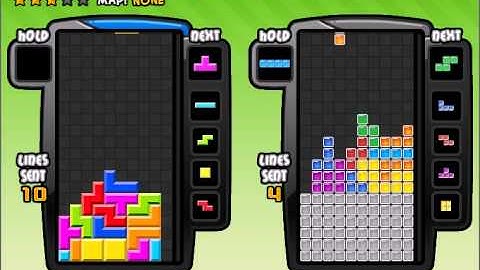 Battle 2P on tetrisfriends.com