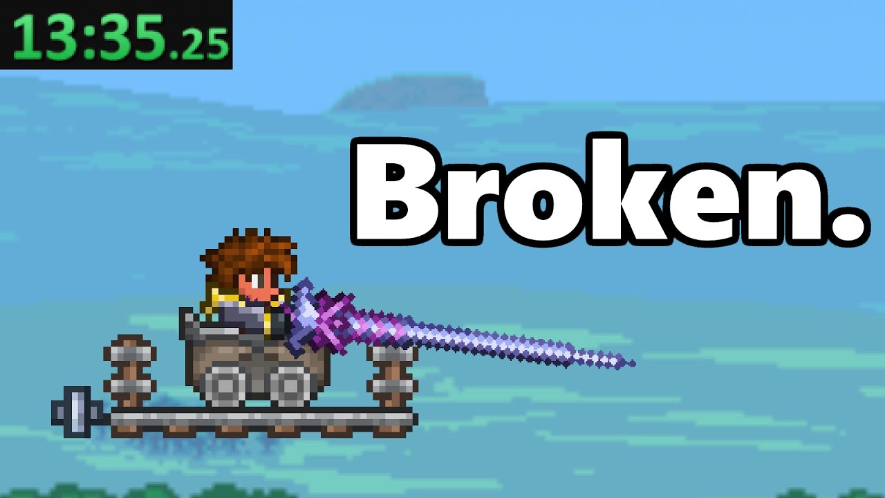 Как спидраннеры сломали Terraria