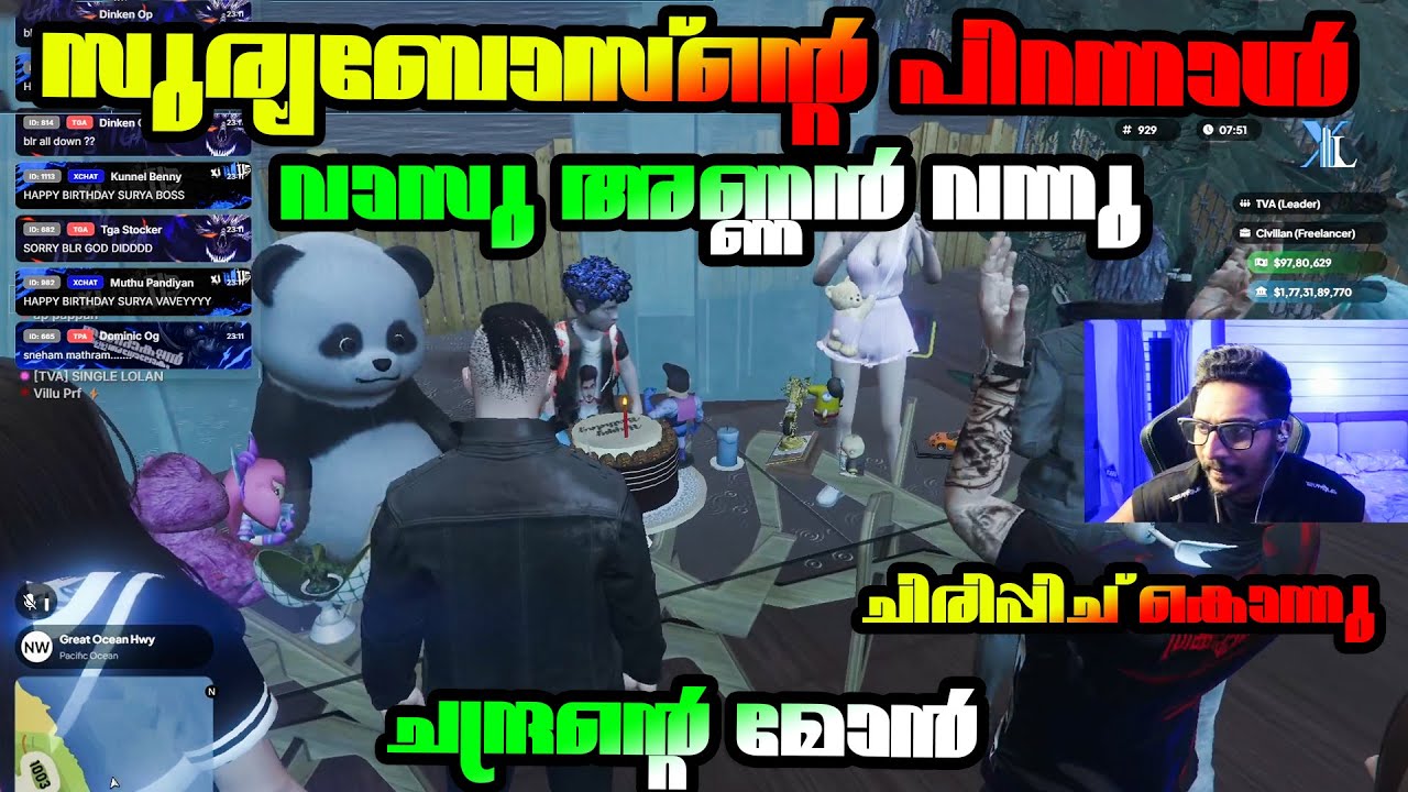 Surya Boss ന്റെ Birthday 🥰 വാസു അണ്ണൻ വന്നപ്പോൾ 😜 With New Girlfriend 💀 ചിരിപ്പിച്ചു കൊന്നു 😂 Funn