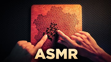 ASMR Solving this Satisfying FRACTAL WOODEN PUZZLE 😴(No Talking)