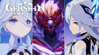 Fontaine 4.2 Archon Quest All Cutscenes Compilation Act 5 Animations & Cinematics Genshin Impact