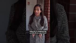 Baby left in shopping bag outside Bronx apartment