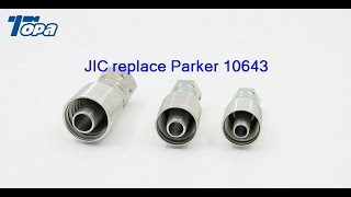 Replace 10643 43 series fittings -Mary Guo - TOPA