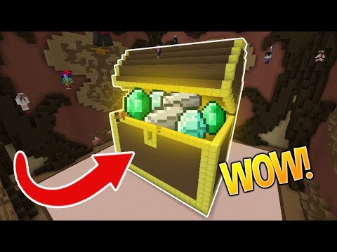 ვაშენებთ განძის სკივრს Minecraft build battle