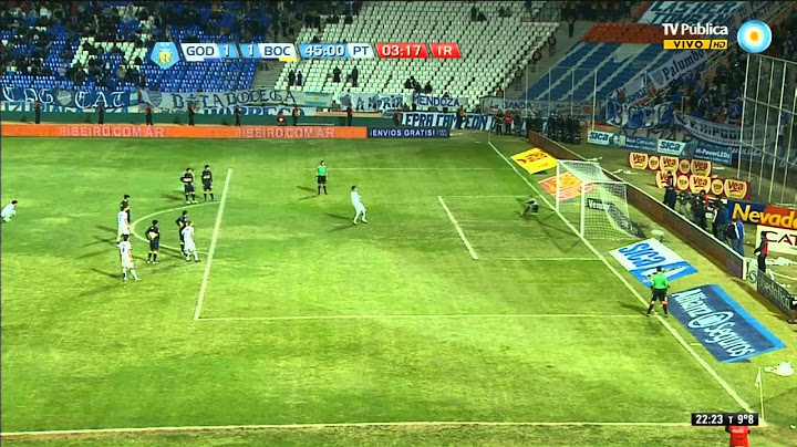 Godoy Cruz 1 - 1 Boca  - Fecha 19 Torneo Final 2013