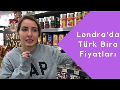 Londra'da Türk Bira Fiyatları | Türk Marketi Alışverişi