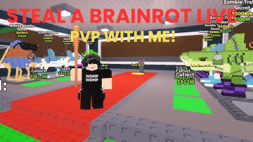 LIVE PVP IN STEAL A BRAINROT #short