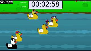 5 minute timer duck race