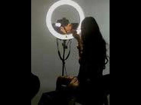 Abhiraj Enterprisess LED Ring Light with Remote & No Shadow Apertures |  Ideal for Make-up