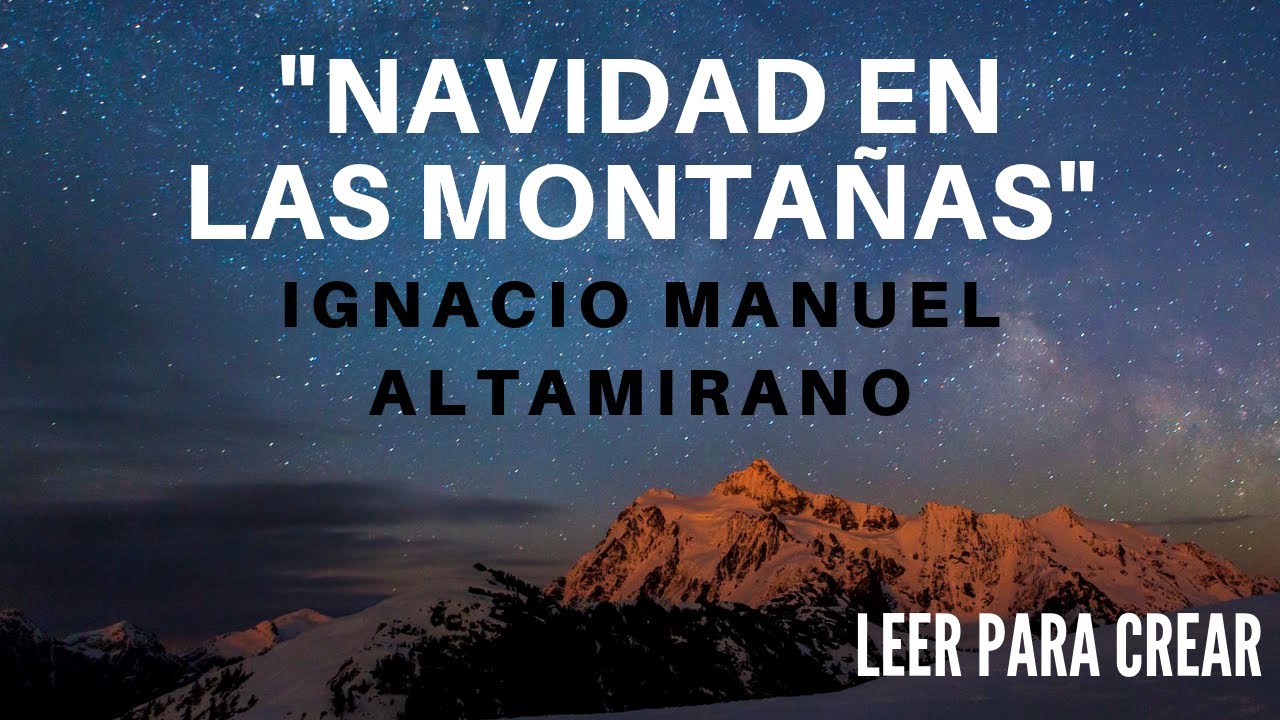 Autor De Navidad En Las Montañas