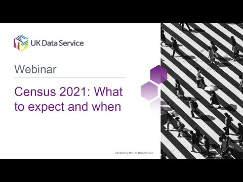 Webinar: Census 2021: What to expect and when