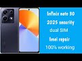 Infinix Note 30 Imei repair 2025 security security latest update with dft pro tool 
