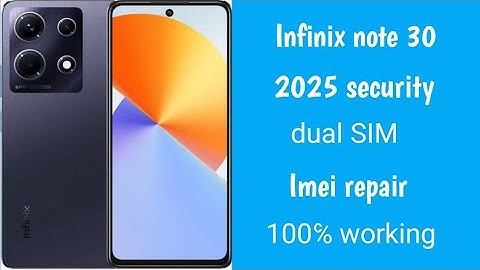 Infinix Note 30 Imei repair 2025 security security latest update with dft pro tool 