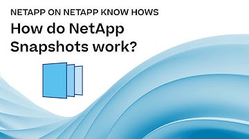 How do NetApp Snapshots work? | NetApp on NetApp Know Hows