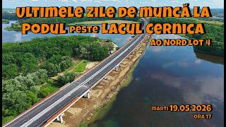 UMB termină Podul peste Lacul Cernica | Ultimele zile de muncă 🏗️ | 19.05.2026