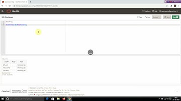 How to rename table in Oracle?
