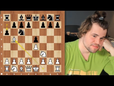 Magnus Carlsen show How To Play RUY LOPEZ (1) - YouTube