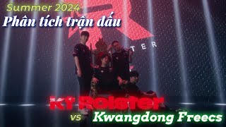 Cùng xem KT Rolster vs Kwangdong freecs tái chiến để học hỏi kỹ năng tại EK league Summer 2024