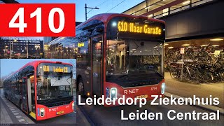 Qbuzz Lijn 410 Leiderdorp Ziekenhuis  Leiden Centraal Station  Qbuzz Zhn  Qbuzz 8704  2025