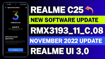 Realme C25 New Software Update | Realme C25 C.08 Official New Update | Realme UI 3.0 Update | Apply