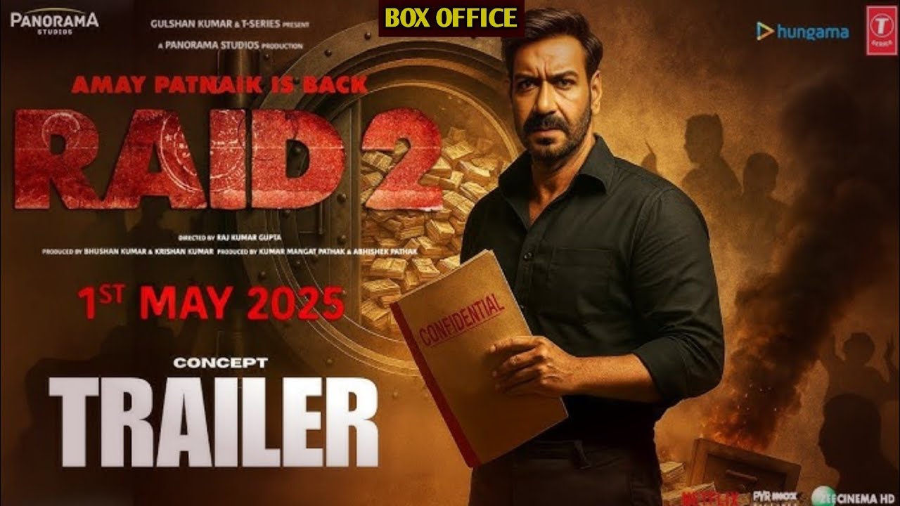 Raid 2 movie,box office collection, vaani kapoor,ajay devgan