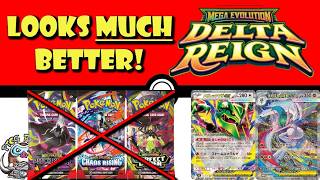 Delta Reign Will Be the Best (main) Pokémon TCG Set in a While! Mega Rayquaza! (Pokemon TCG News)