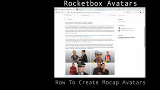 Adding Microsoft-Rocketbox avatars to Mocap Fusion VR LUXOR