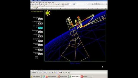 Animated Roller Coaster Built in Excel by George Lungu - Unbelievable! 🤯