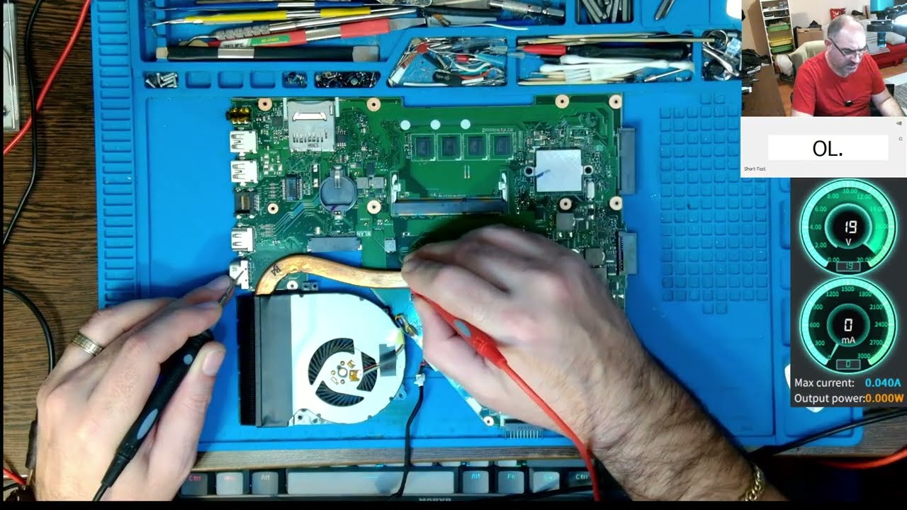 Laptop Asus X552C - nu porneste , nu se alimenteaza