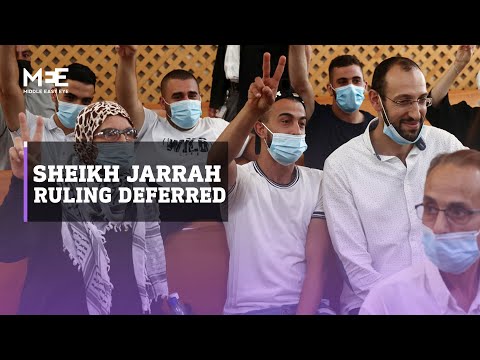 شیخ جراح صدور حکم اخراج فلسطینیان از خانه هایشان به تعویق افتاد