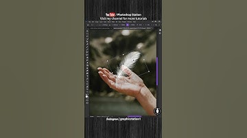 Unlock The Secrets To Flawless Feather Selection in Photoshop! 🤯