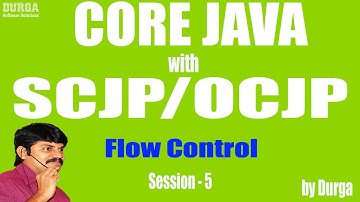 Core Java with OCJP/SCJP: Flow-Control Part-5  || Iterative Statements : for, for-each Loops