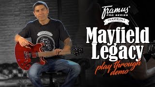 Framus Teambuilt - The Mayfield Legacy Demo