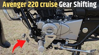 How to Gear Shifting in Avenger 220 cruise | Bajaj Avenger 220 cruise Gear Shifting.
