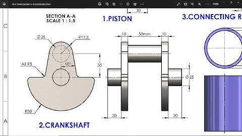 90 Degree V TWIN Engine in SolidWorks