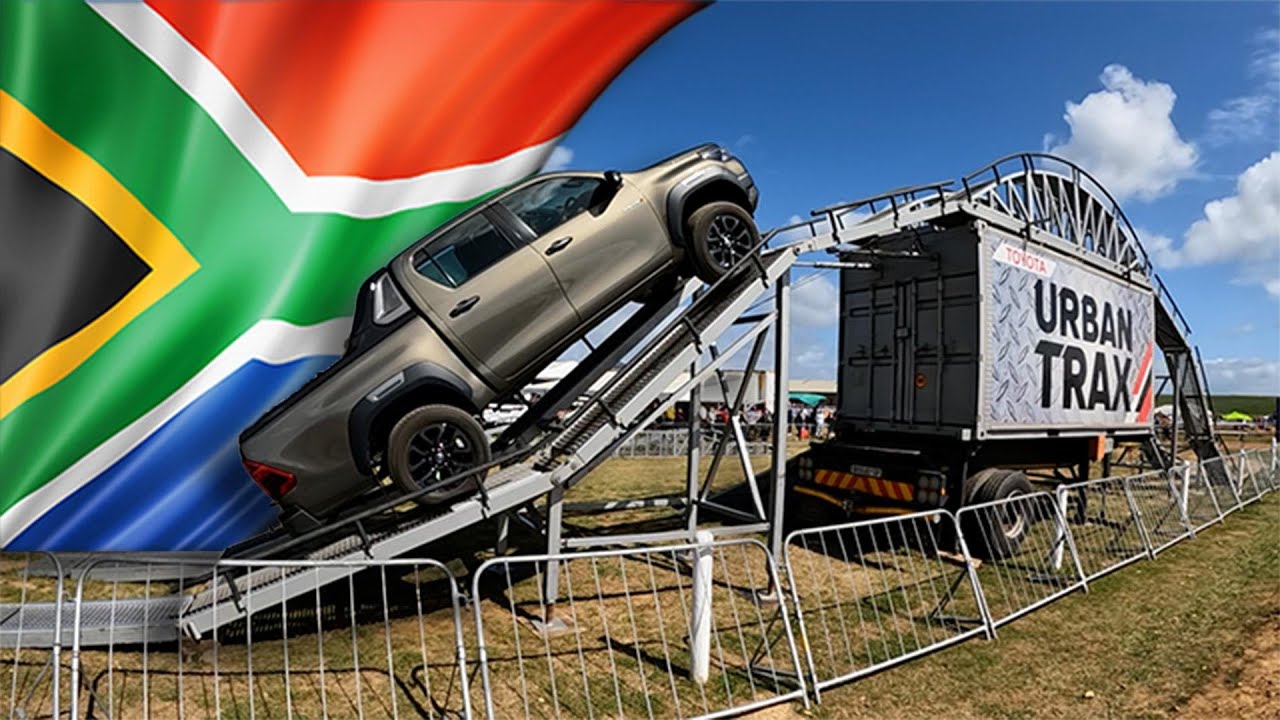 Red E visits NAMPO Cape South Africa Farm Show