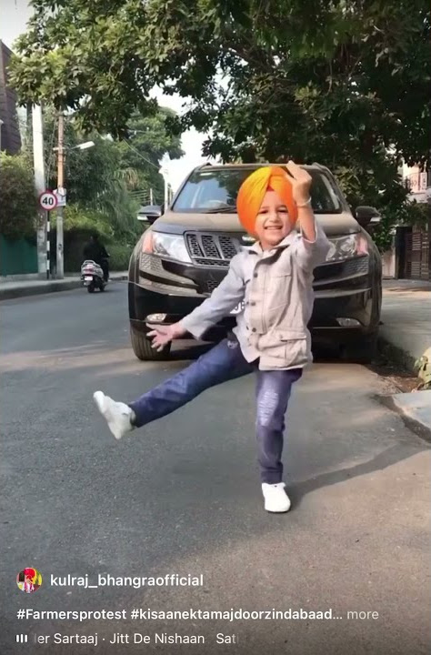 Kulraj bhangra || satinder sartaaj jit de nishan video 2021 farmers protest