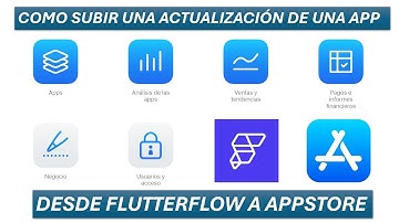 Como subir una actualización desde Flutterflow a AppStore