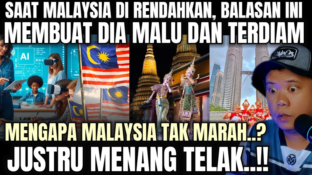 BUKAN EMOSI, BALASAN MALAYSIA JUSTRU MENAMPAR HARGA DIRI